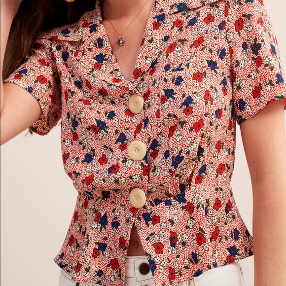 Rouje Tops - Rouje Jose Floral Blouse